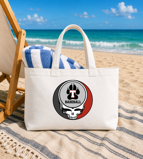 Thomas Baseball Stealie Canvas Tote Bag
