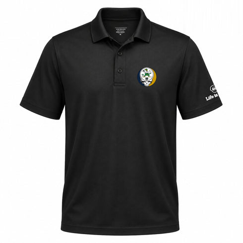 Notre Dame University Premium Stealie Performance Polo