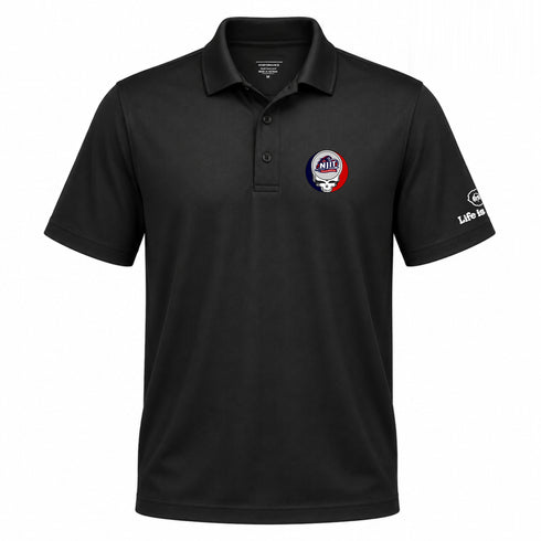 NJIT Premium Stealie Performance Polo