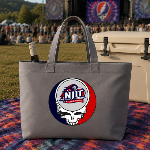 NJIT Stealie Canvas Tote Bag