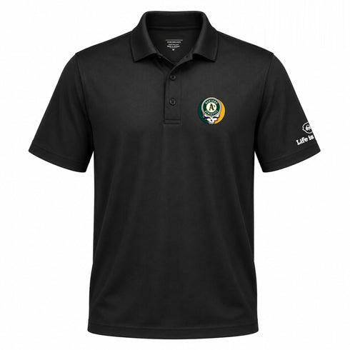 Oakland Athletics Premium Stealie Performance Polo