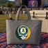 Oakland Athletics Stealie Canvas Tote Bag