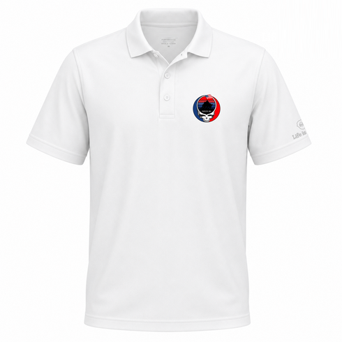 America 250 Iwojima Stealie - Life is dead.® Premium Stealie Performance Polo