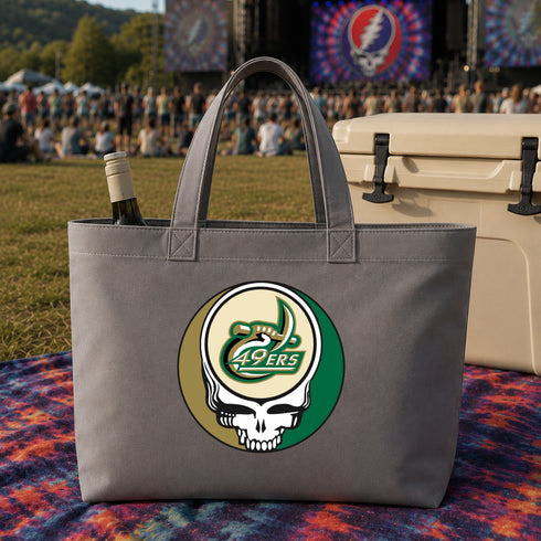 UNC Charlotte Stealie Canvas Tote Bag