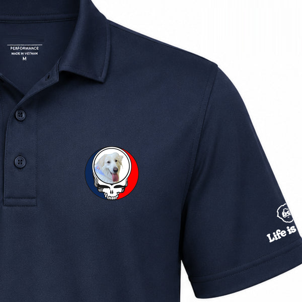 1259 Premium Stealie Performance Polo