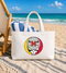 University of Maryland Lacrosse Stealie Canvas Tote Bag