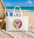 University of Maryland Lacrosse Stealie Canvas Tote Bag