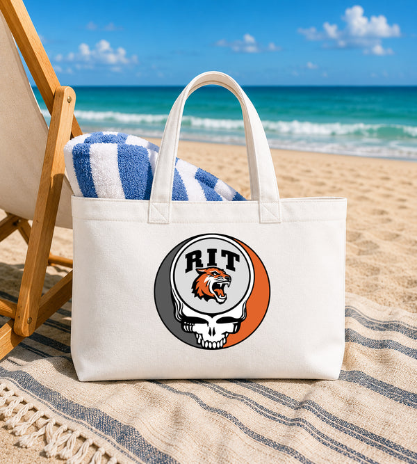 Rochester Institute of Technology Stealie Canvas Tote Bag