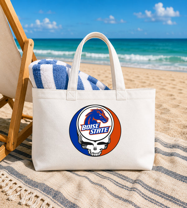 Boise State University Stealie Canvas Tote Bag