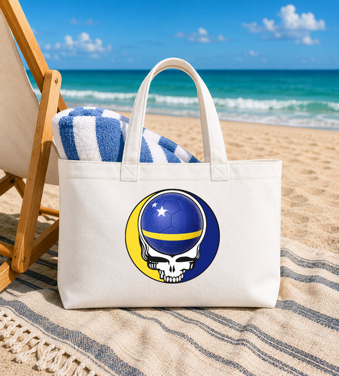 Curacao FIFA World Cup Stealie Canvas Tote Bag