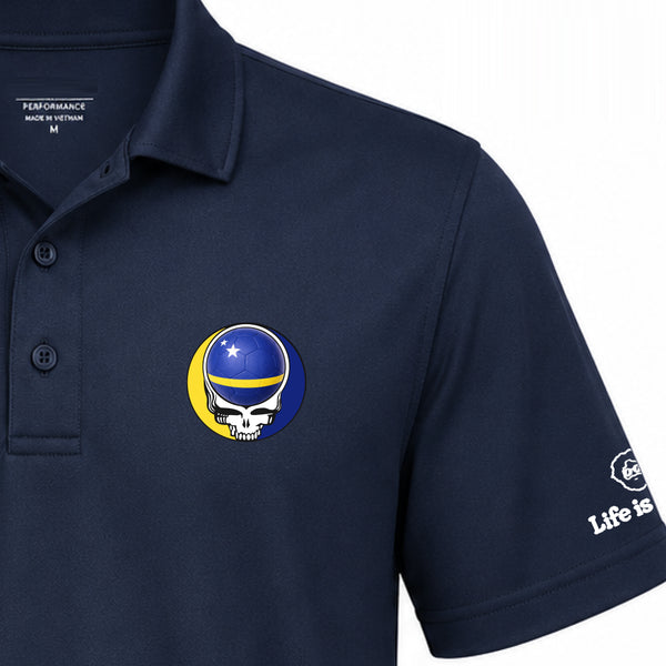 Curacao FIFA World Cup Premium Stealie Performance Polo