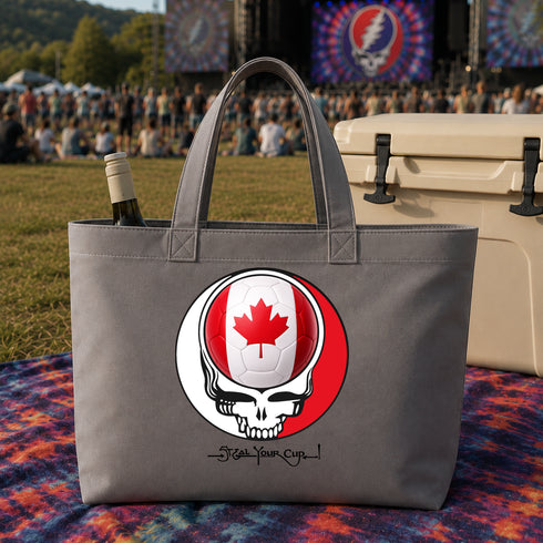 Canada FIFA World Cup Stealie Canvas Tote Bag