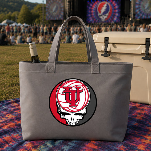 University of Tampa Volleyball Stealie Canvas Tote Bag