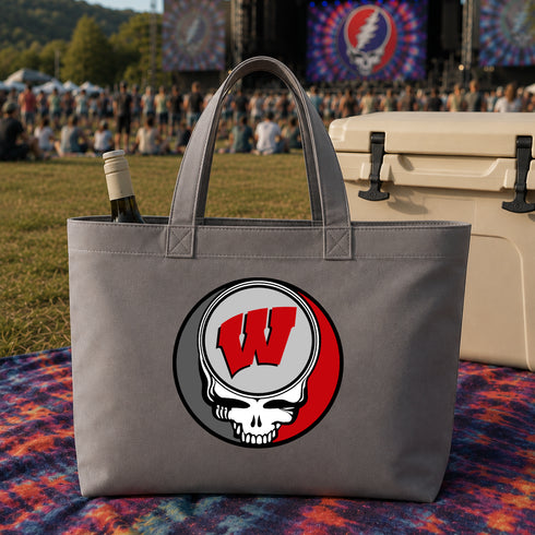 University of Wisconsin Stealie Canvas Tote Bag