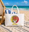 University of Maryland Football Stealie Canvas Tote Bag
