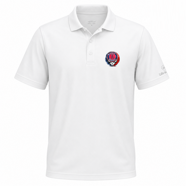 Los Angeles Angels Crystal Premium Stealie Performance Polo