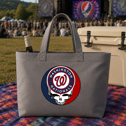 Washington Nationals Stealie Canvas Tote Bag