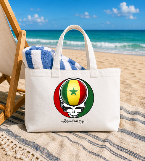 Senegal FIFA World Cup Stealie Canvas Tote Bag