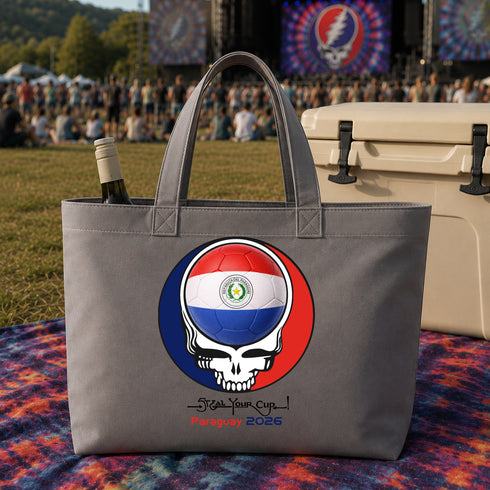 Paraguay FIFA World Cup Stealie Canvas Tote Bag