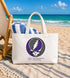 Northwestern University Stealie Canvas Tote Bag
