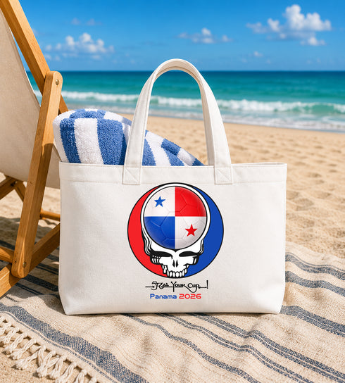 Panama FIFA World Cup Stealie Canvas Tote Bag