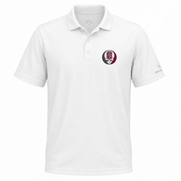 Colgate University Premium Stealie Performance Polo