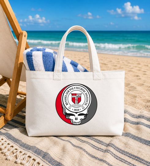 RPI Stealie Canvas Tote Bag
