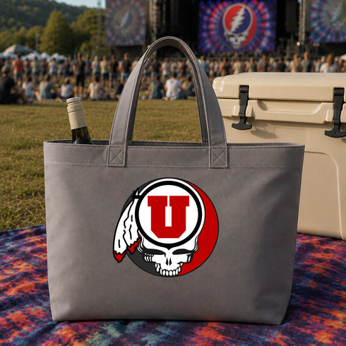 University of Utah Stealie Canvas Tote Bag