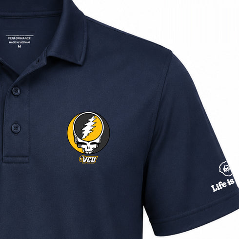 VCU Premium Stealie Performance Polo