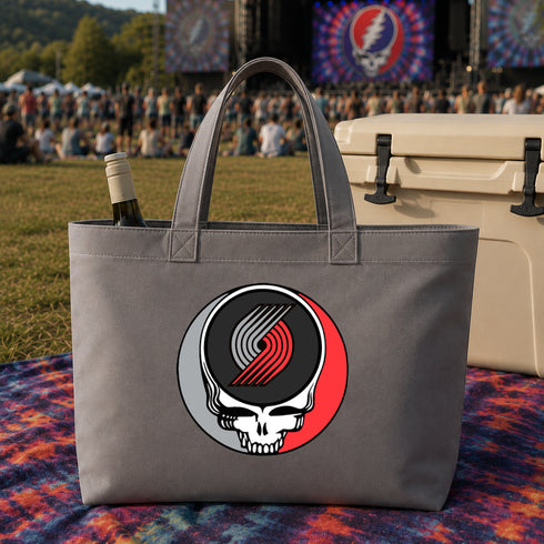 Portland Trailblazers Stealie Canvas Tote Bag
