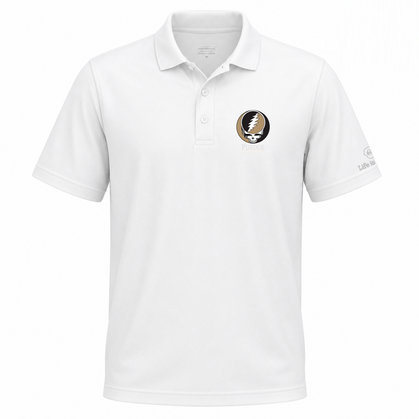 Purdue University Premium Stealie Performance Polo