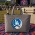Los Angeles Dodgers Stealie Canvas Tote Bag