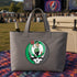 Boston Celtics Leprechaun Stealie Canvas Tote Bag