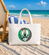 Boston Celtics Leprechaun Stealie Canvas Tote Bag
