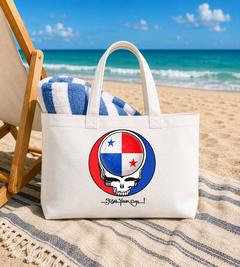 Panama FIFA World Cup Stealie Canvas Tote Bag