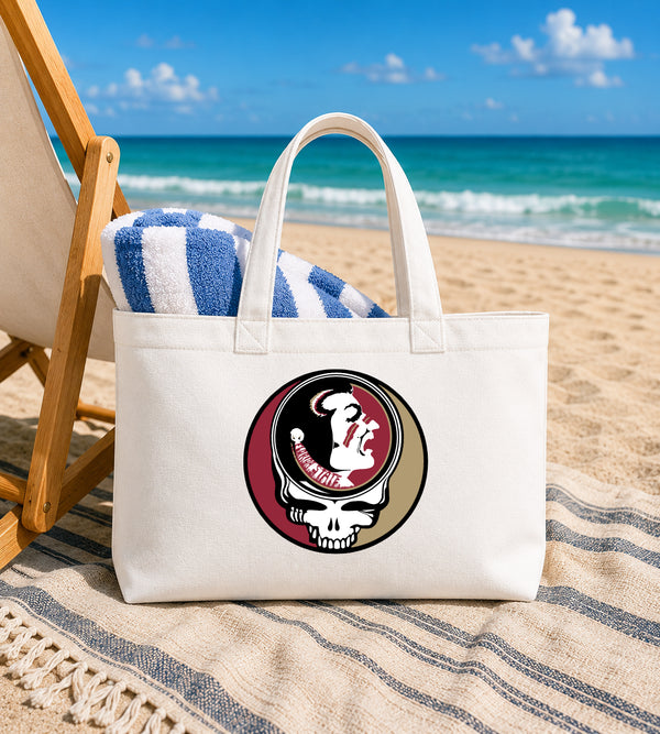 University of Florida State Seminole Stealie Canvas Tote Bag