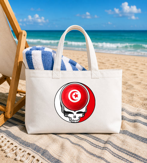 Tunisia FIFA World Cup Stealie Canvas Tote Bag