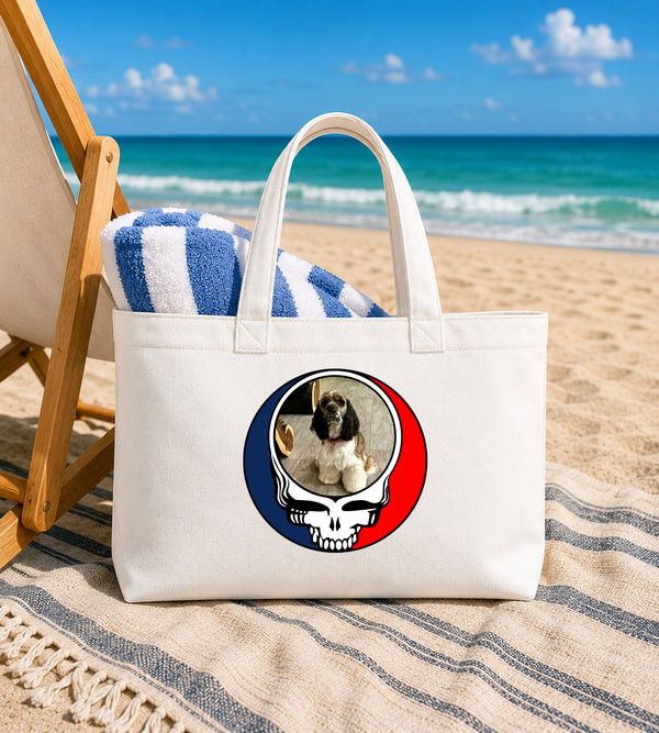 1308 Stealie Canvas Tote Bag