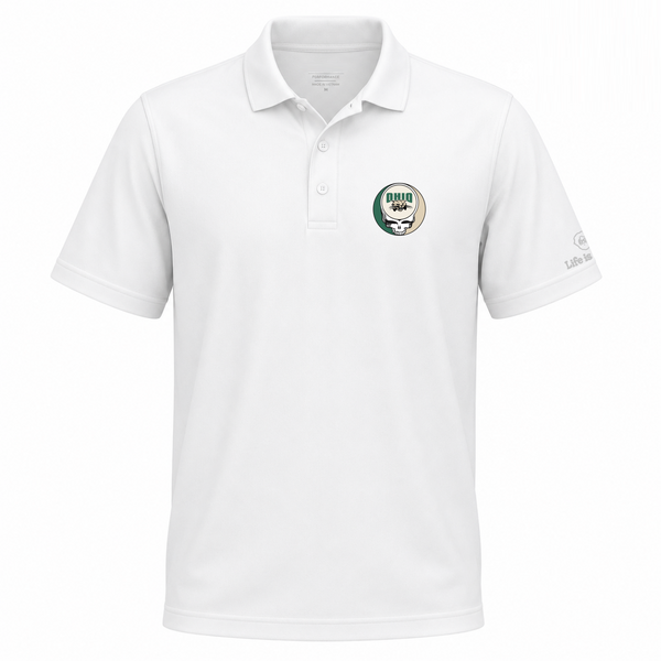 Ohio University Premium Stealie Performance Polo