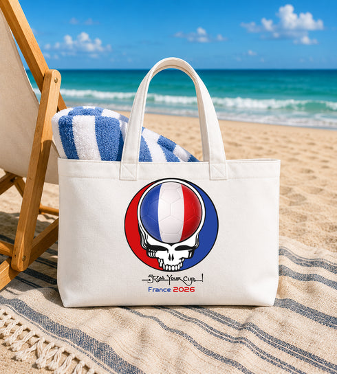France FIFA World Cup Stealie Canvas Tote Bag