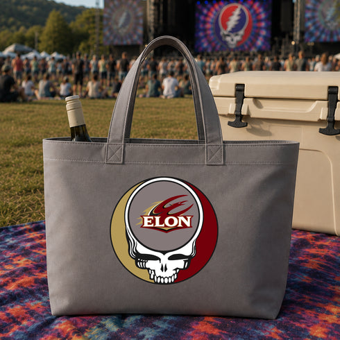 Elon University Stealie Canvas Tote Bag