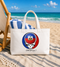 Haiti FIFA World Cup Stealie Canvas Tote Bag
