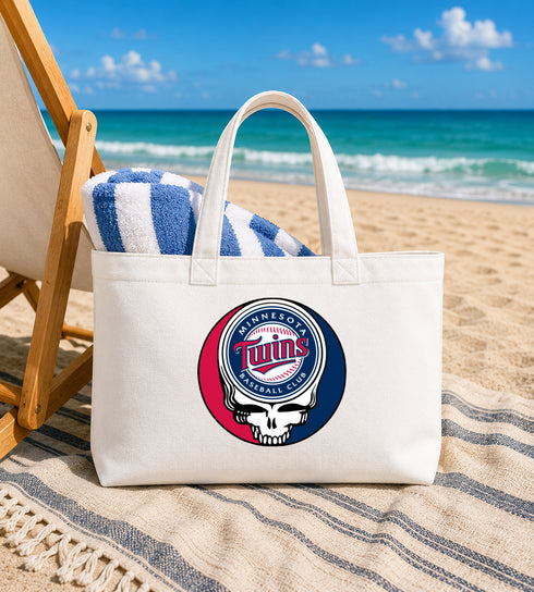 Minnesota Twins Stealie Canvas Tote Bag