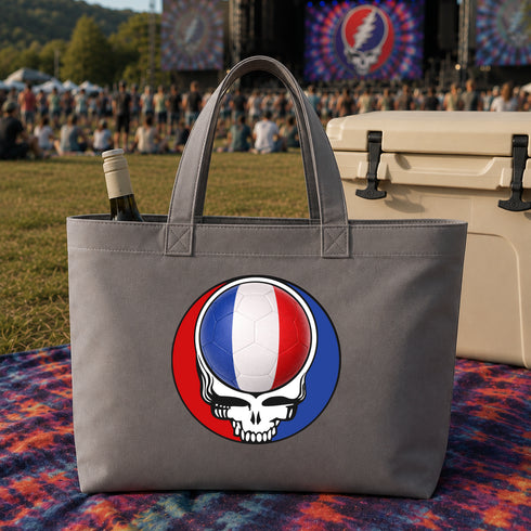 France FIFA World Cup Stealie Canvas Tote Bag