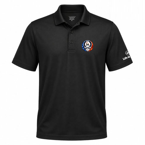 Miami Marlins Crystal Premium Stealie Performance Polo
