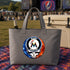 Miami Marlins Crystal Stealie Canvas Tote Bag