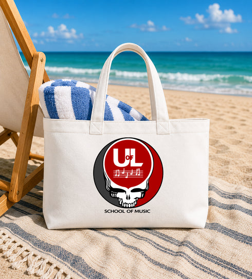 Louisville School of Music Stealie Canvas Tote Bag