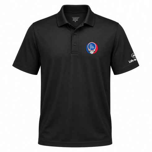 American University Premium Stealie Performance Polo