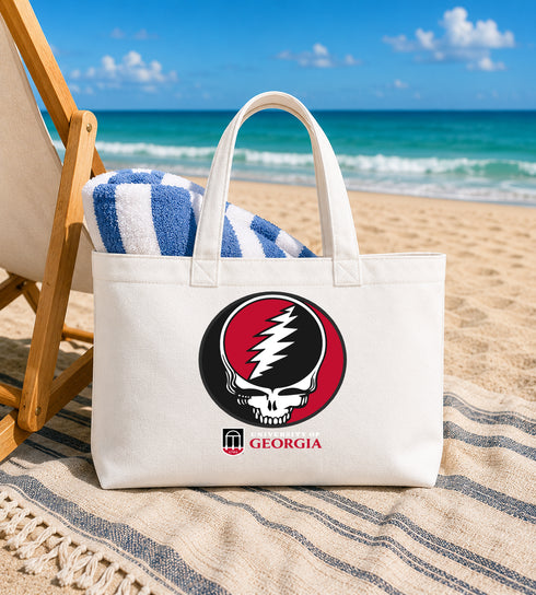 University of Georgia Stealie Canvas Tote Bag