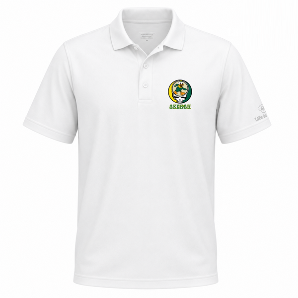 University of Oregon Premium Stealie Performance Polo